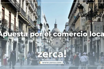 Logo de Zerca plataforma de comercio local Aragón