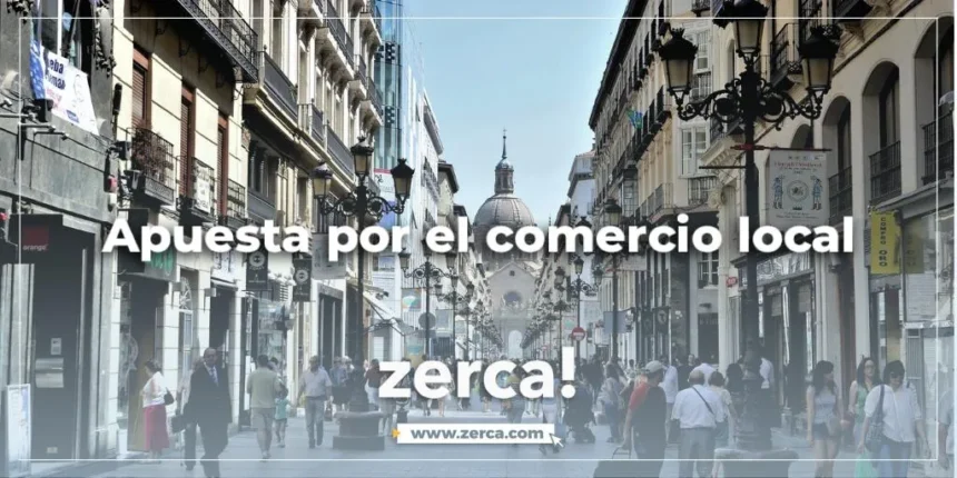Logo de Zerca plataforma de comercio local Aragón